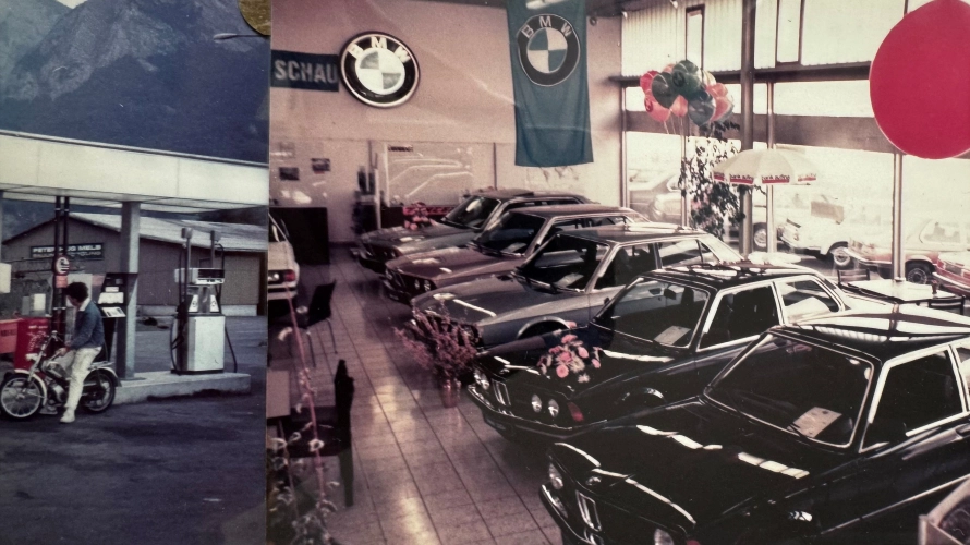 Aufnahme der Markenvertretung BMW